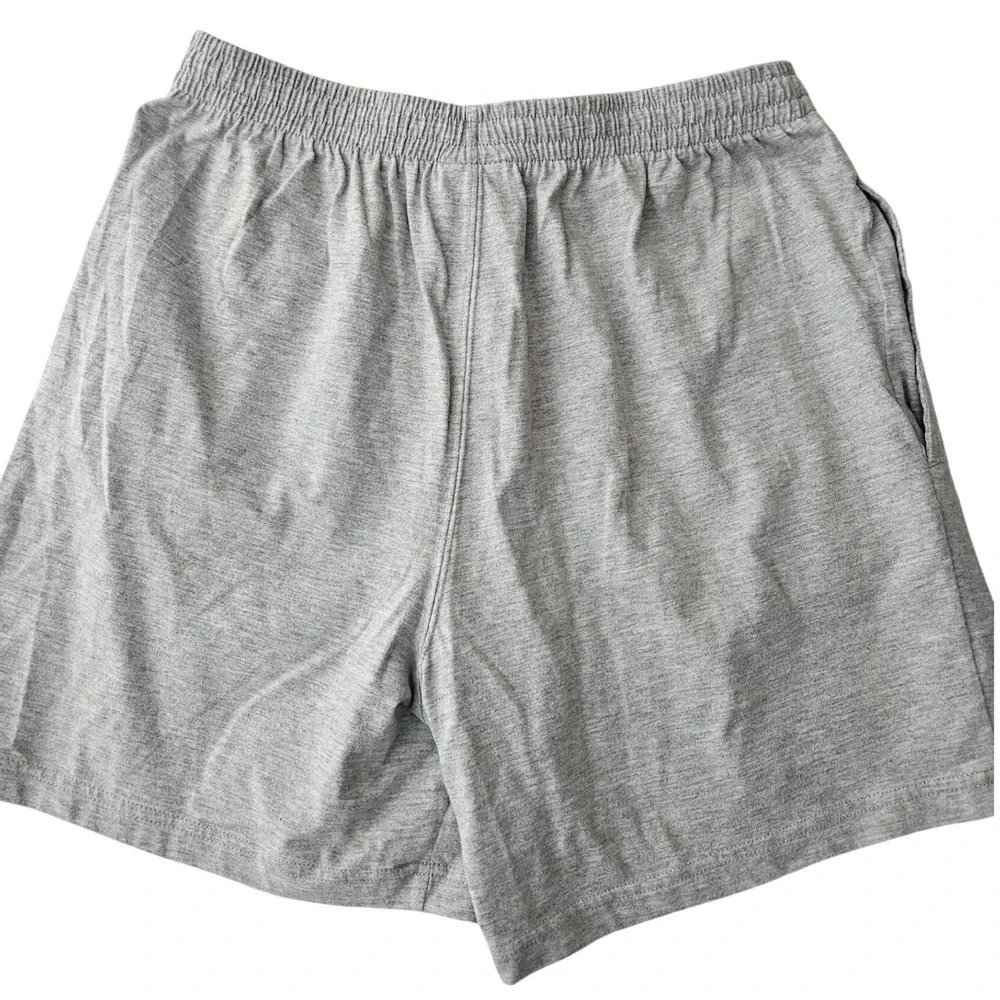 Y2K VTG NFL Jacksonville Jaguars Lounge Shorts Mens Medium Grey Embroidered Logo
